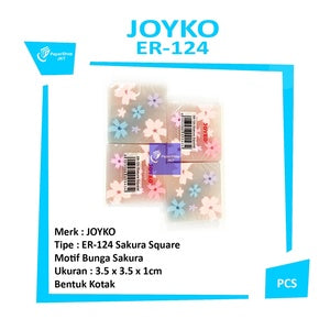 JOYKO - Penghapus Pensil Lucu Variasi Random Motif/Warna Eraser Soft & Clean - PCS - ER-124