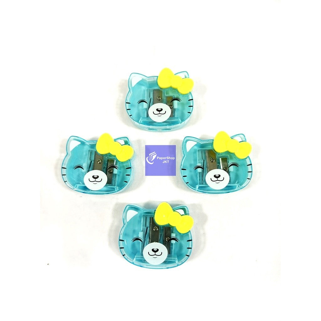XIAOLINGJING - Pencil Sharpener Motif Kucing Lucu - Pcs