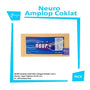 NEURO - Amplop Coklat No Seal Ukuran Super Kabinet ( 14 x27 cm ) - Pack