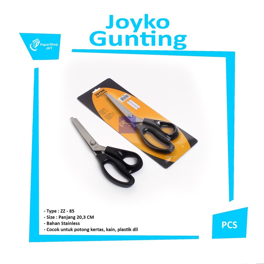 JOYKO - Gunting Zig Zag - Gerigi ZZ-85 - Pcs