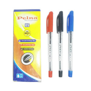 PELNA - Pulpen Pena 05 0.5 Warna - Lusin - Biru