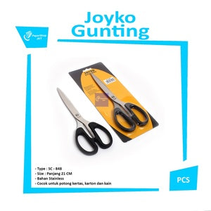 JOYKO - Gunting Besar SC-848 // SC-848SG Stainless Stell - Pcs - SC-848