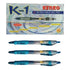 KENKO - Pulpen Varian Pena Gel Pen K1 0.5 mm Hitam dan Biru - Lusin / K-1 / Biru