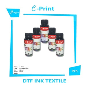 E-Print - Tinta DTF / Digital Transfer Film Epson 100 ml - Pcs - HITAM