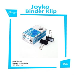 JOYKO - Binder Clip 200 Penjepit File Dokumen