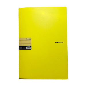 InterXfolder - Macarons Clear Holder 60 Lembar Folio - Pcs - Kuning