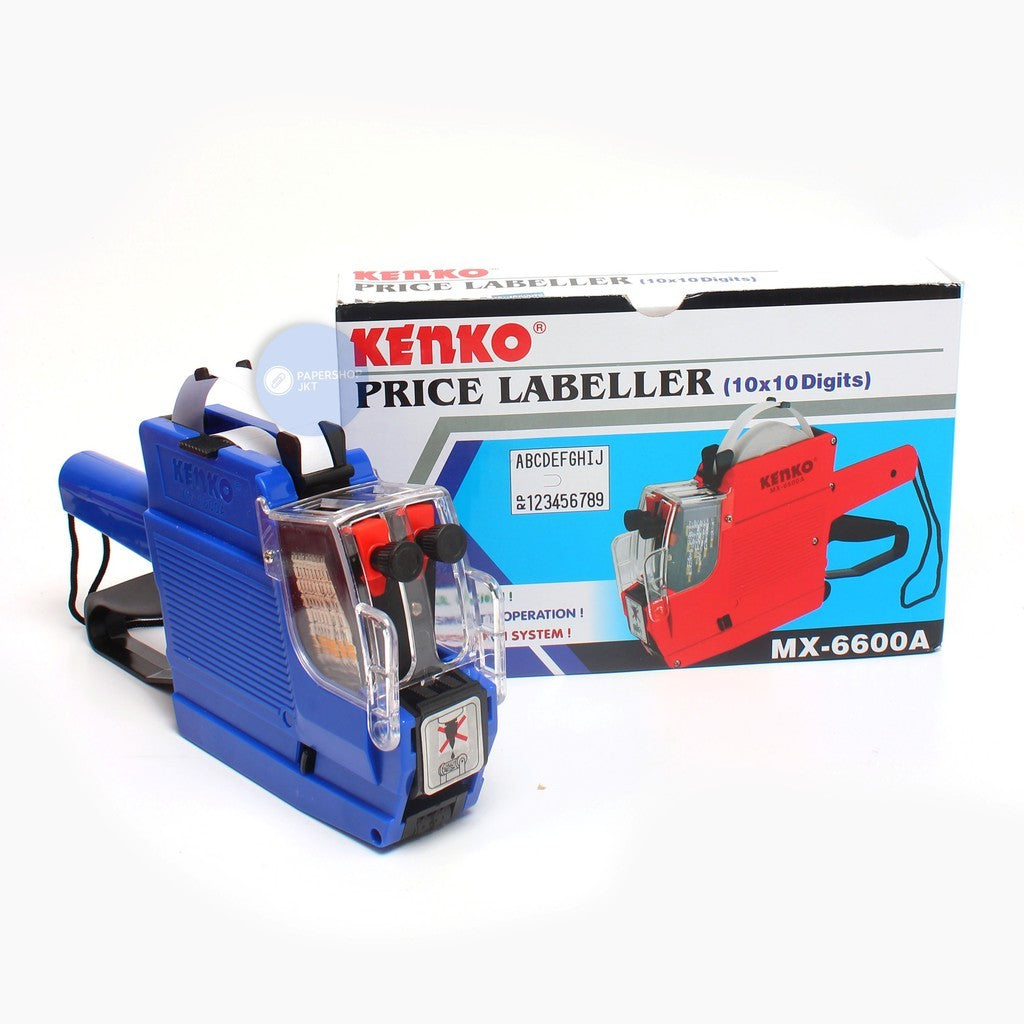 KENKO - Mx-6600A Alat Label Harga - Price Labeller 10 Digits, 2 Lines - Pcs