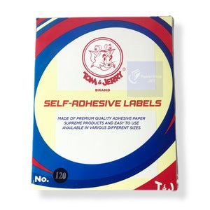 TOM & JERRY - Label Putih Paper - Pad - 120