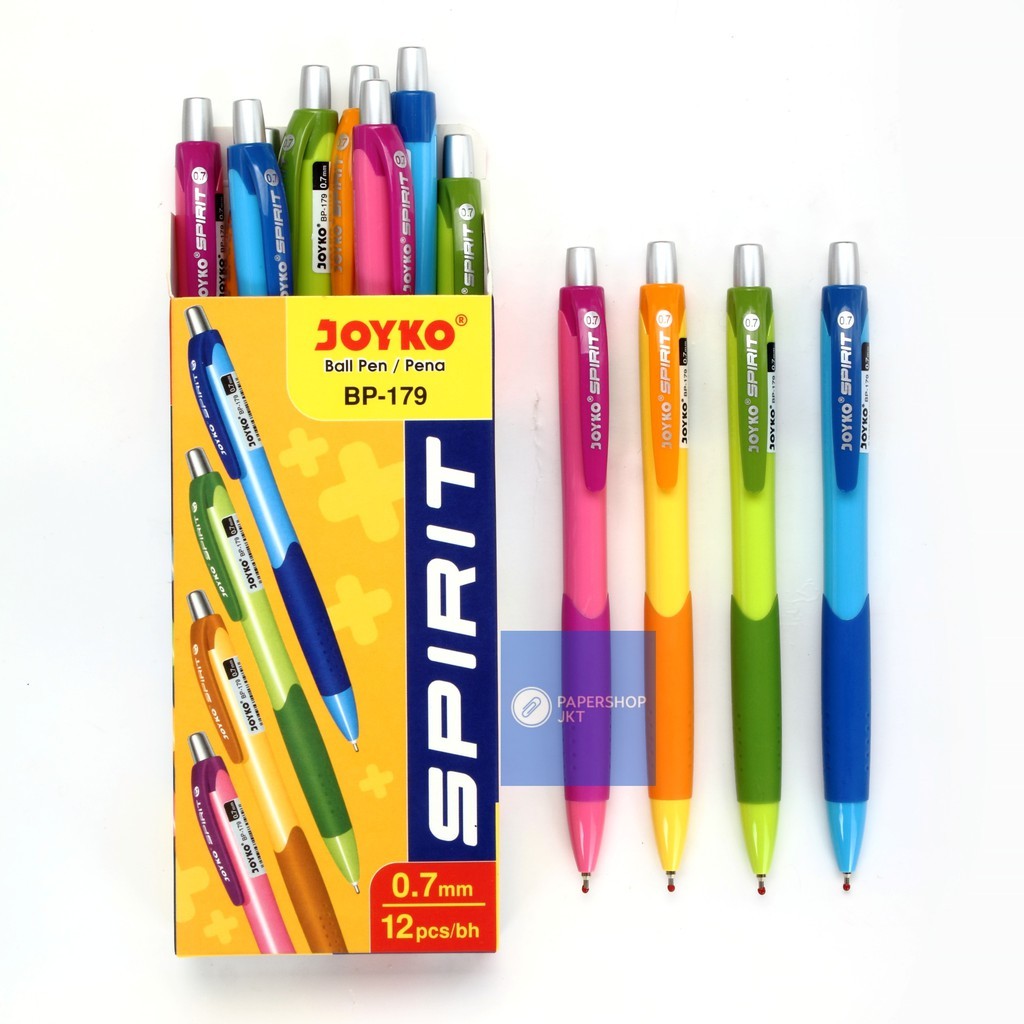 JOYKO - Spirit BP-179 Pulpen Hitam - PCS