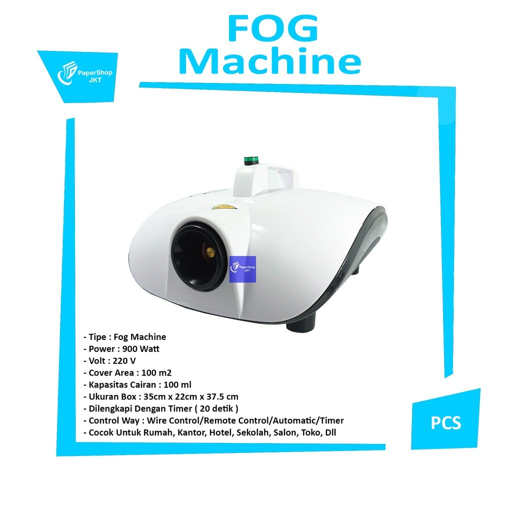 Fog Machine - Disinfektan - Mesin Semprot Disinfektan