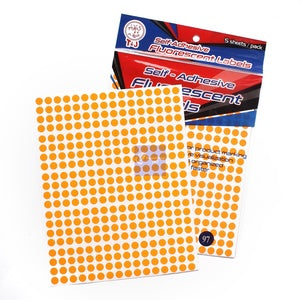 TOM & JERRY - Label Color 97 Label 1 Warna - Pad - Orange