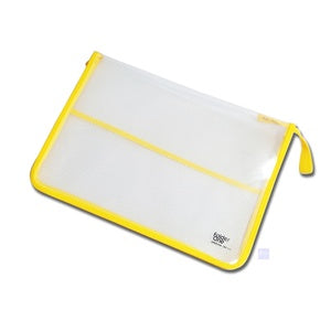 FOLDER ONE - Zipper Bag Plastic Ukuran Folio - Pcs - Kuning