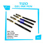 TIZO Pulpen TG31580 Sign Pen Gel Ink Pen 1.0mm Per Pcs
