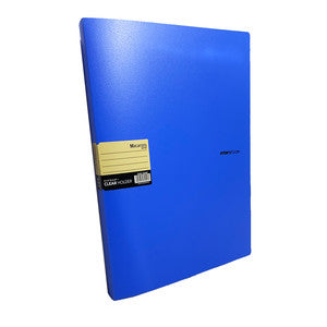 InterXfolder - Macarons Clear Holder 40 Lembar Folio - Pcs - Biru