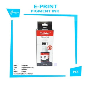 E-PRINT - Tinta Printer 001 Hitam - Pcs