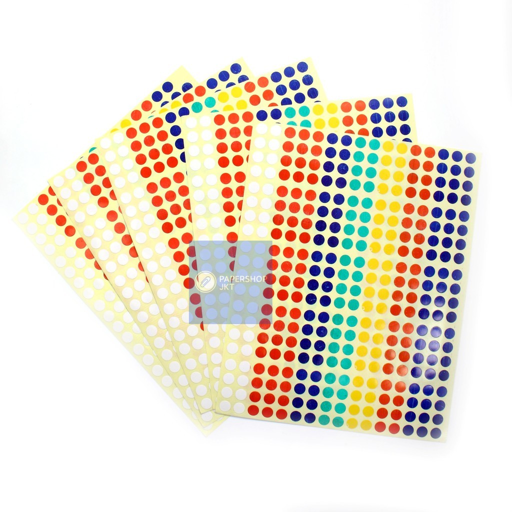 TOM & JERRY - Color Dot Labels 97 Marking Important Doc And More