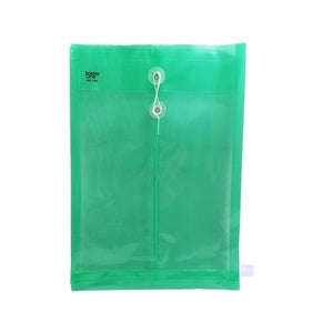 FOLDER ONE - Map Tali Plastik Ukuran Folio - Hijau / Pcs