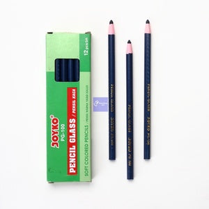JOYKO - Pensil Kaca - Pencil Glass PG-100 - Pcs - Biru/Blue
