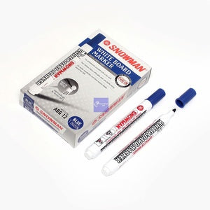 SNOWMAN - Spidol White Board ABG-12 - Pcs - BIRU