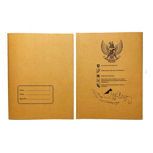 Sampul Buku Tulis Cetak/Bening Ukuran Quarto & Boxy - Pack - CETAK-KWARTO