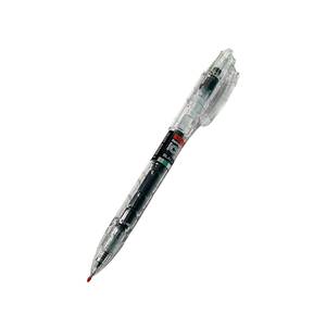 KENKO - Gel Pen Pulpen Icy Gel Cover Trans Variasi Warna - HITAM / Pcs