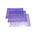 FOLDER ONE - Map Kancing Plastik Ukuran Folio - Ungu / Pcs