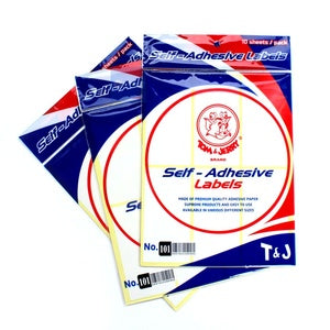 TOM & JERRY - Label Putih Paper - Pad - 101