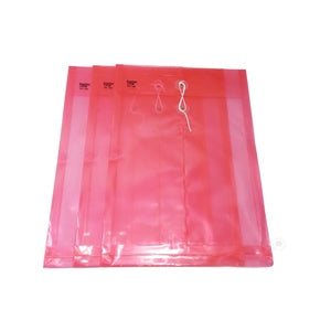 FOLDER ONE - Map Tali Plastik Ukuran Folio - Merah / Lusin