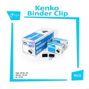KENKO - Binder Clip 155 Penjepit 32 mm - Pack