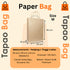 Paper Bag Brown Craft 125 Gsm - Lusin - MEDIUM