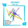 KENKO - pulpen nk-7b lollipop oil gel 0.5 cover berwarna - pcs