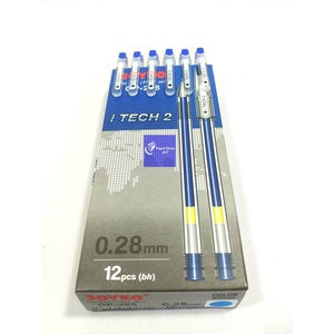 JOYKO - Gel Pen - Pulpen GP-266 I Tech 2 0.28mm - Pcs - BIRU
