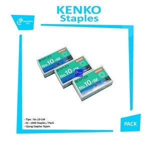 KENKO - Isi Staples No.10-1M - Pack