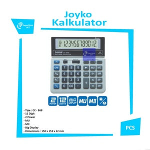 JOYKO - Kalkulator 12 Digits CC-868 -Pcs