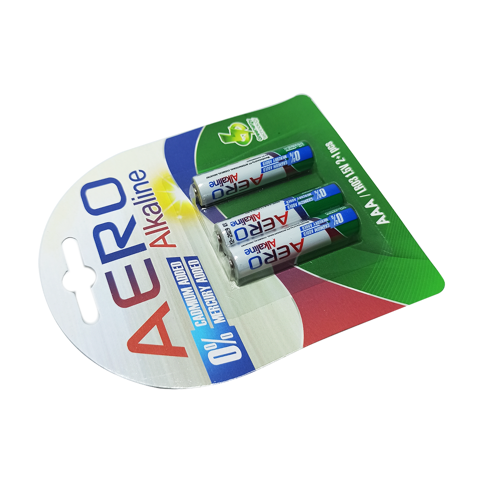 Alkaline - Baterai Aero AAA 1.5 Volt - Set