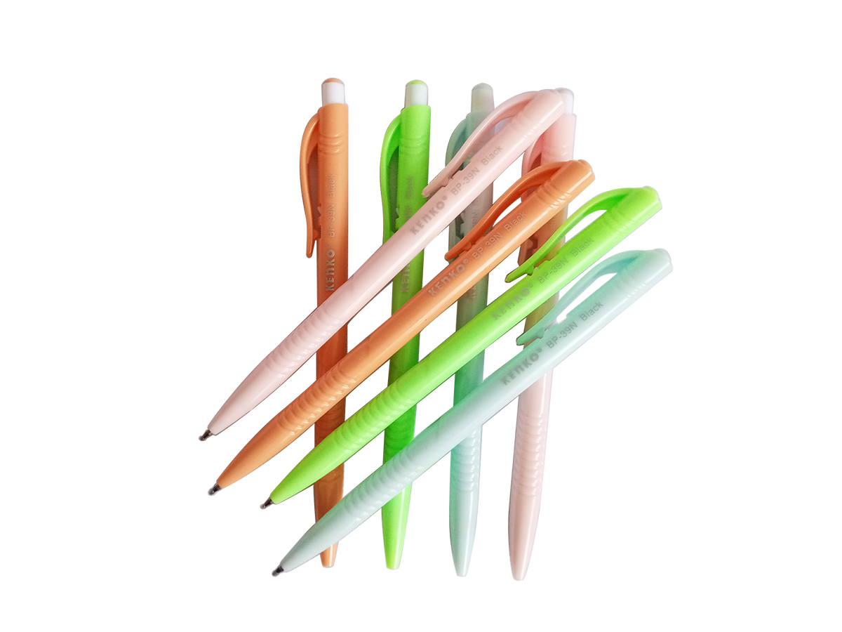 KENKO - Pulpen Ball Pen BP-39N - Black - Lusin