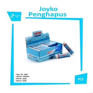 JOYKO - Penghapus - Eraser ER-30W Putih Medium Stip - Pcs