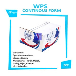 WPS - Continous Form 5 Ply 9 1/2  x 11 ( K5 Wps ) Ncr - Box