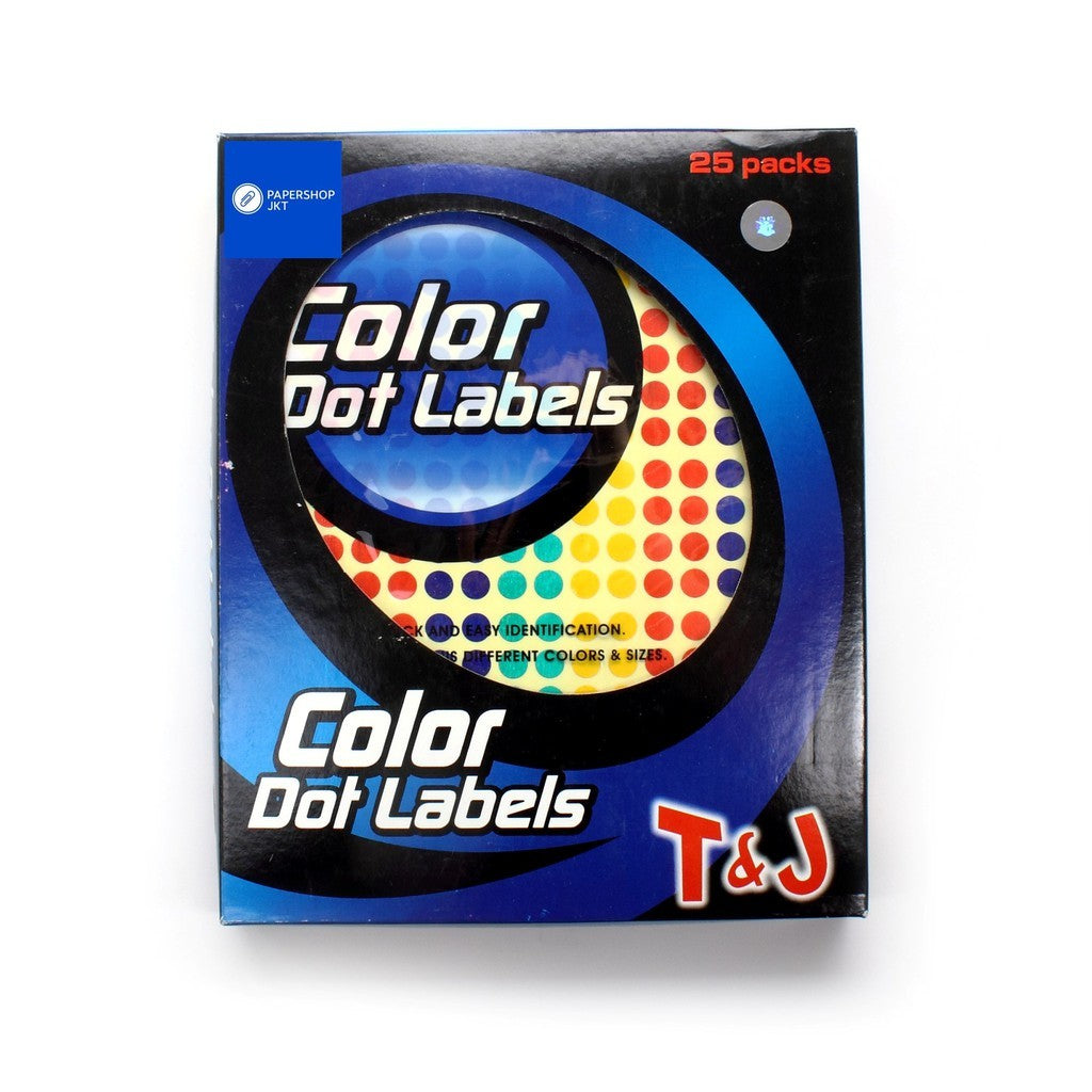TOM & JERRY - Color Dot Labels 97 Marking Important Doc And More