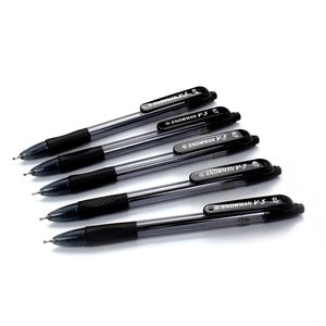 SNOWMAN - Pulpen Ballpoint V5 0.7mm - Lusin - Hitam