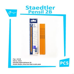 STAEDTLER - Pensil Yellow 2B - 133 - Pcs