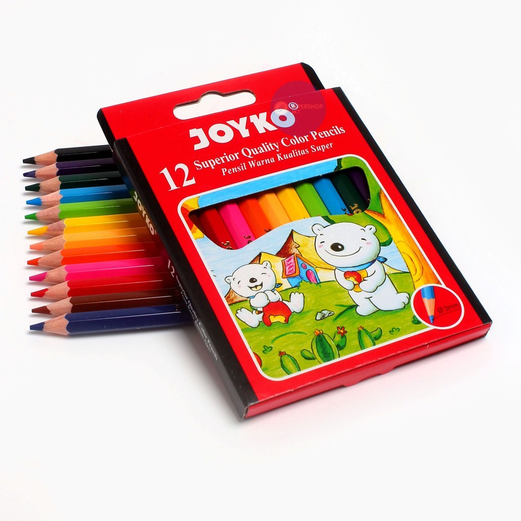 JOYKO - Pensil Warna 12 Kecil - CP-S12 Mini - Set