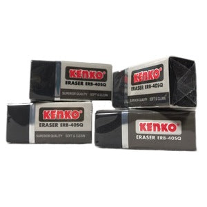 KENKO - Penghapus Pensil Anak Sekolah Soft & Clean Variasi Warna dan Motif - ERB-40 SQ