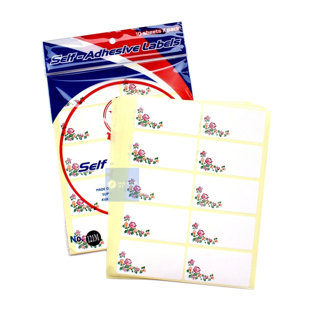 TOM & JERRY - Label Bunga 121 Undangan - Pad