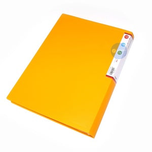 FolderOne - Dokumen Keeper Clear Holder 40 Lembar Folio - PCS - KUNING