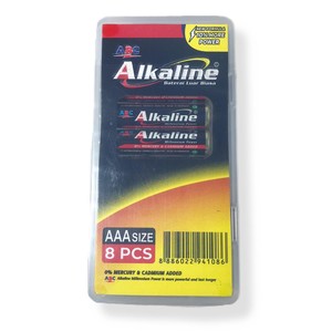 ABC - Baterai Alkaline ( isi 8 pcs ) - PACK - AAA ( isi 8 pcs )