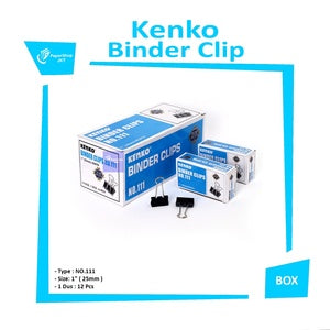 KENKO - Binder Clip  Kertas 111 - Pack