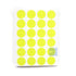 Tom & Jerry - Colot Dot Labels 118 Label 1 Warna - Pack - Yellow / Kuning