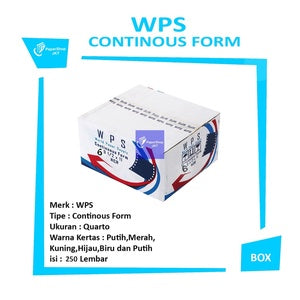 WPS - Continous Form 6 Ply 9 1/2  x 11 ( K6 WPS ) NCR - Box