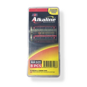 ABC - Baterai Alkaline ( isi 8 pcs ) - PACK - AA ( isi 8 pcs )